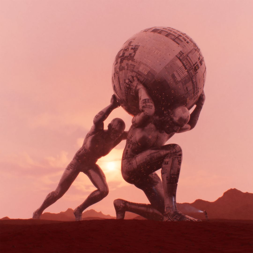 Artwork: "ATLASYPHUS" by BandidoJim.