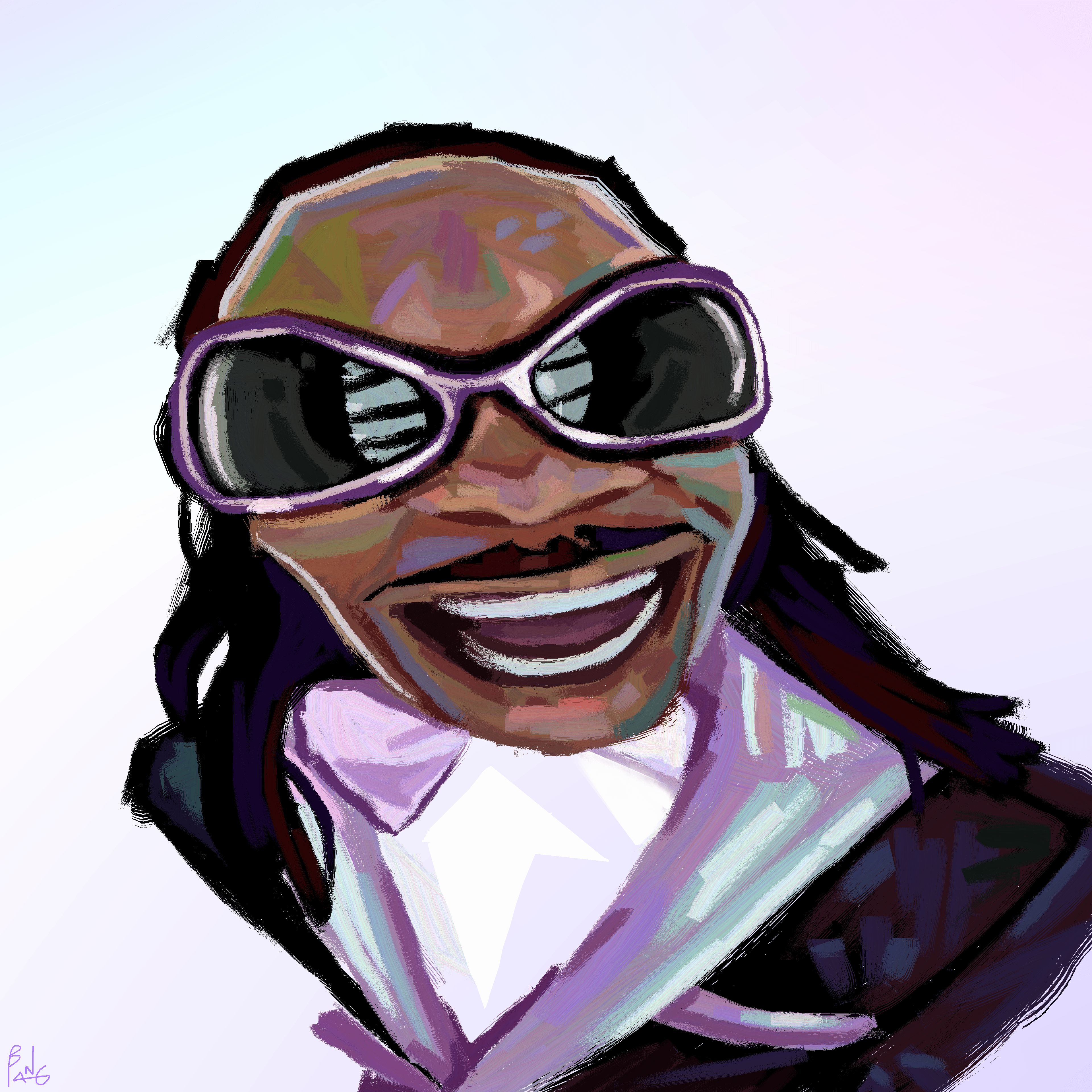 Artwork: "BUSTA RHYMES" by BandidoJim.