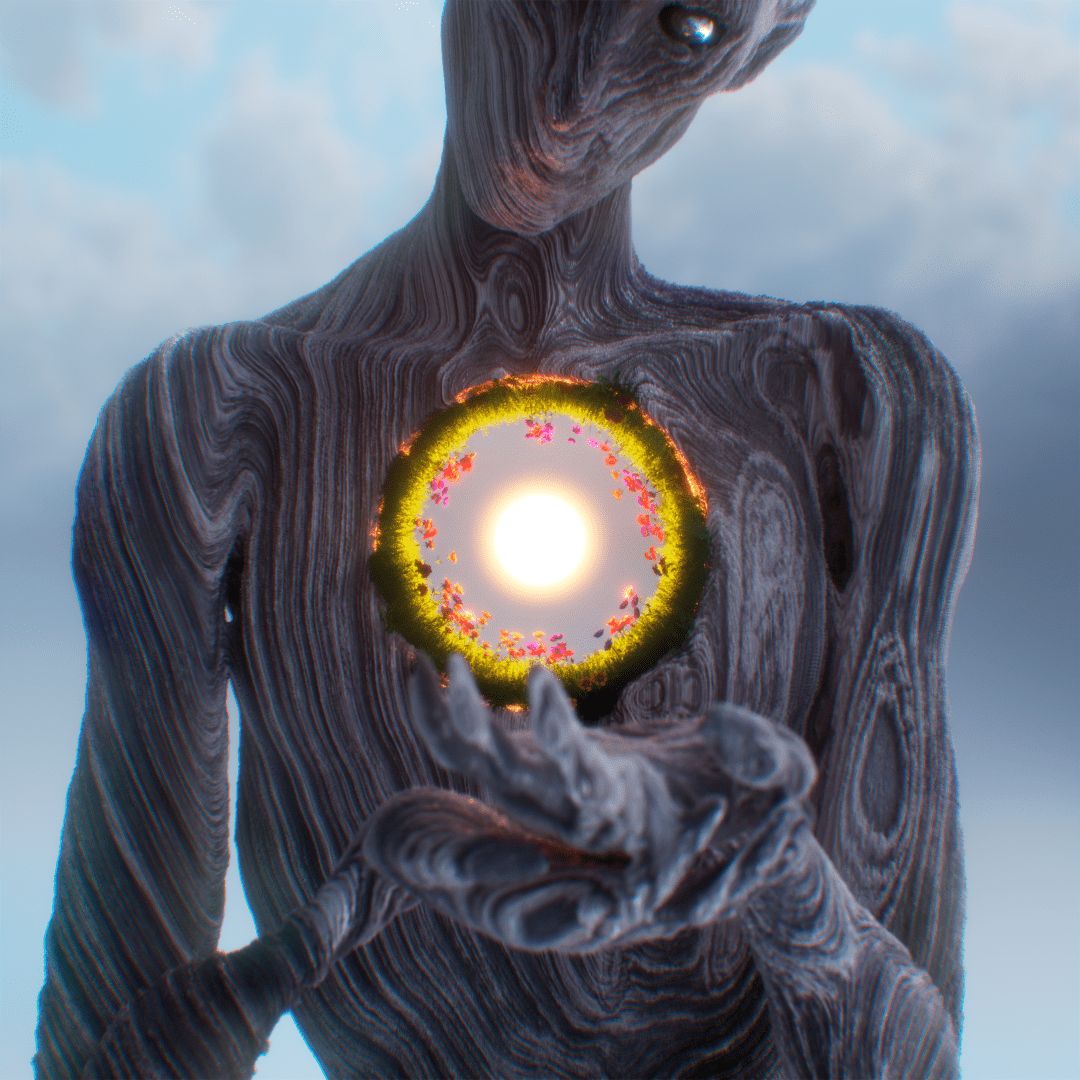Artwork: "I MADE A HOLE IN MY HEART FOR YOU" by BandidoJim.