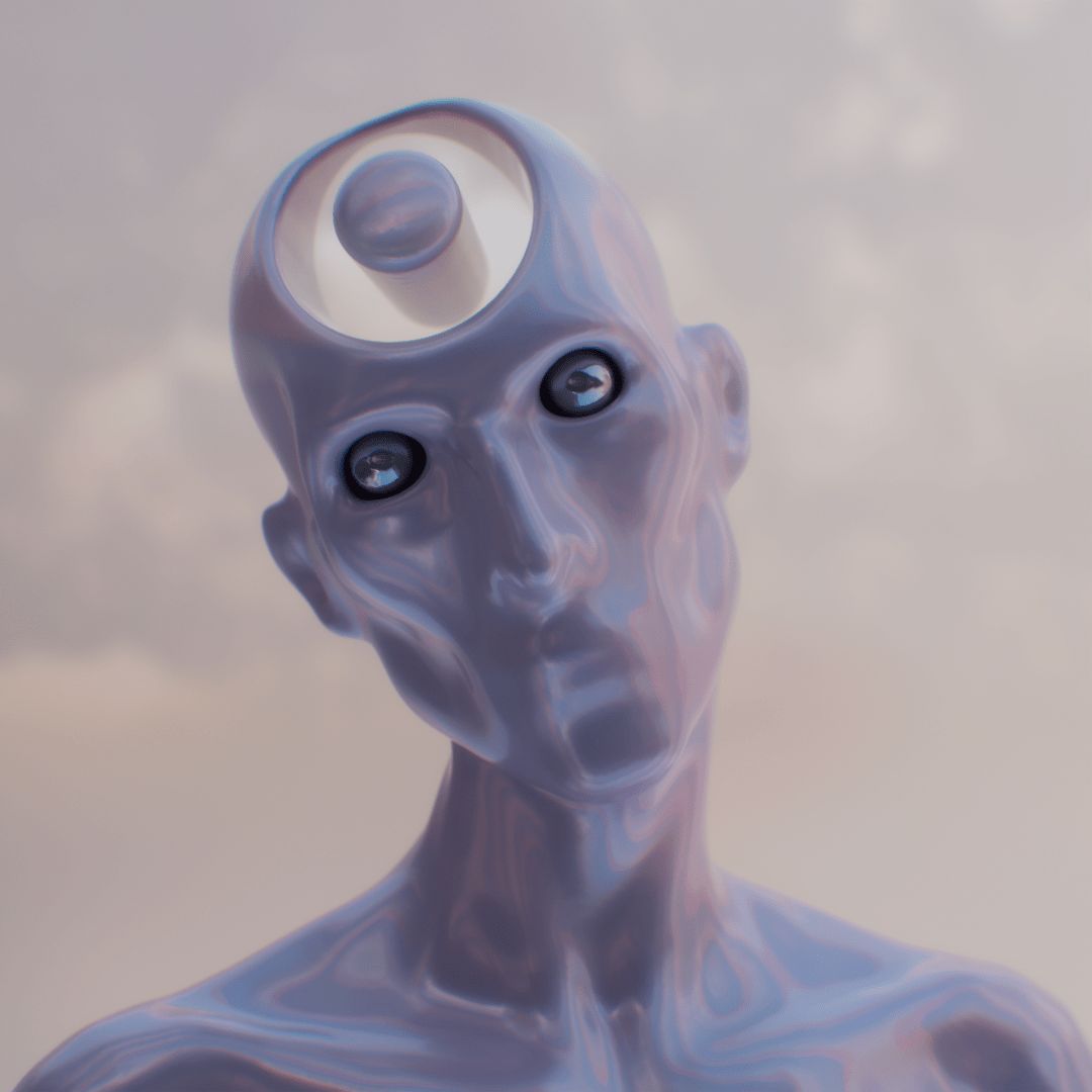 Artwork: "CFOFFABNUC (CURIOUS FOREIGNER, ORIGINALLY FROM FAR AWAY BUT NOW UP CLOSE)" by BandidoJim.