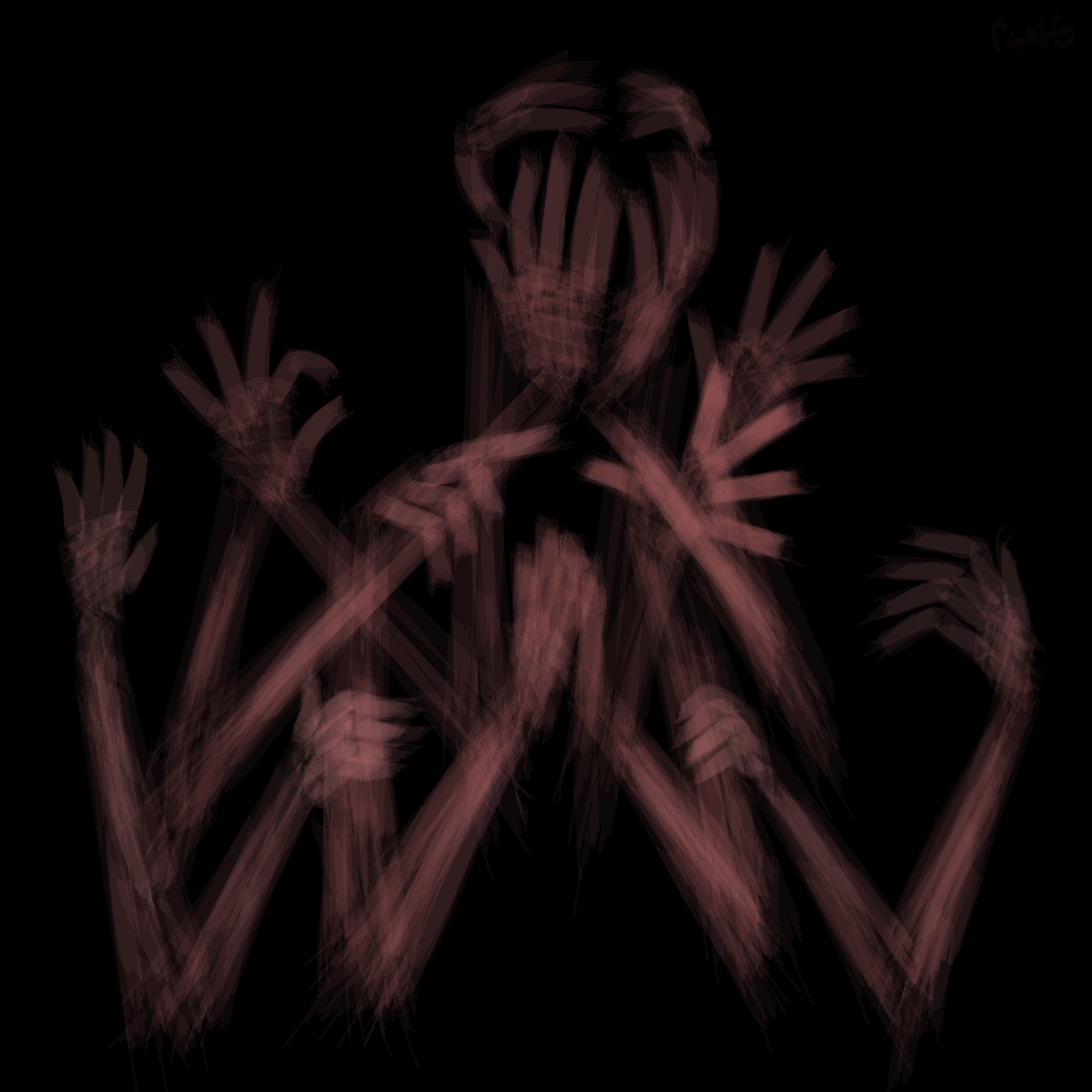 Artwork: "SO MANY HANDS" by BandidoJim.