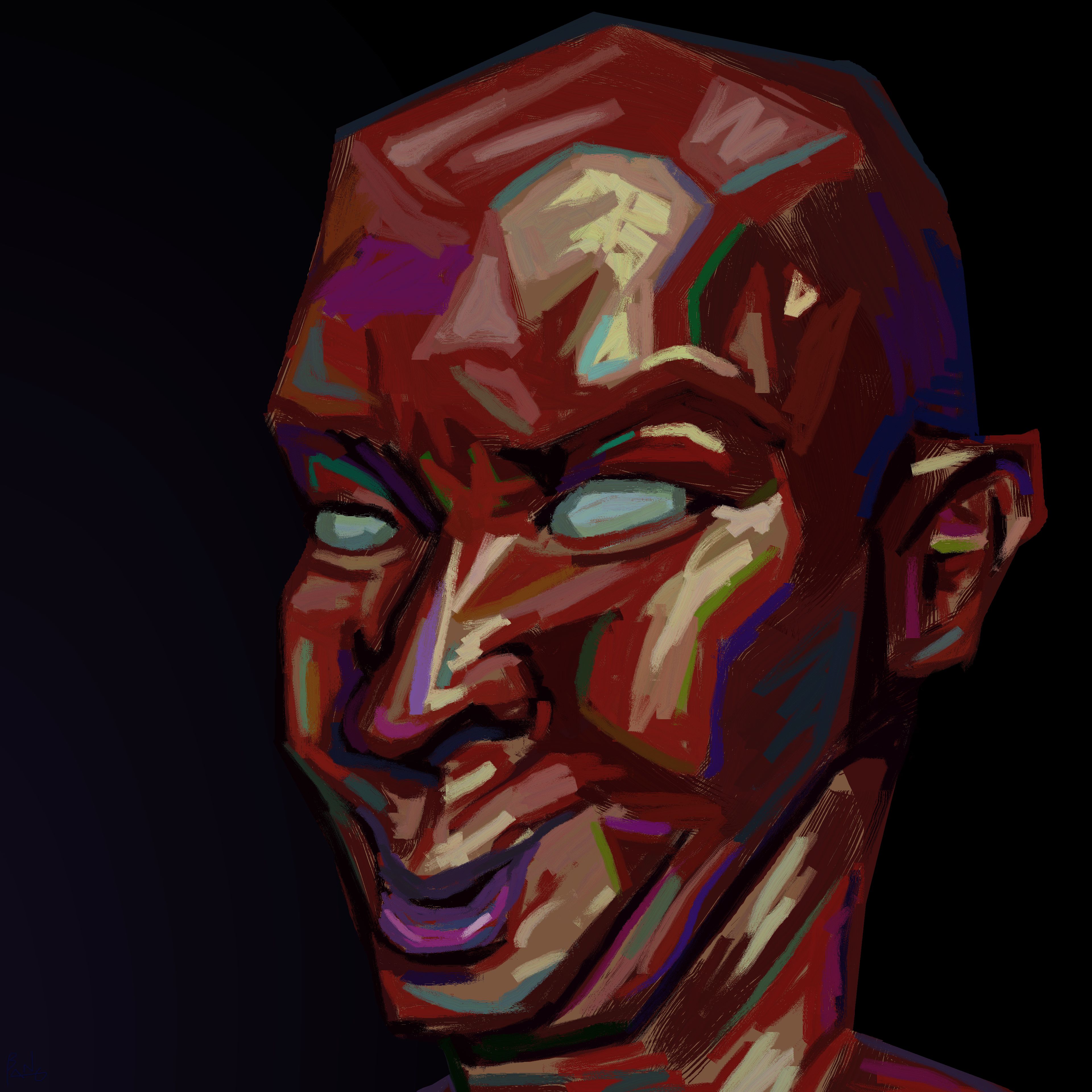 Artwork: "WACKOFACE" by BandidoJim.