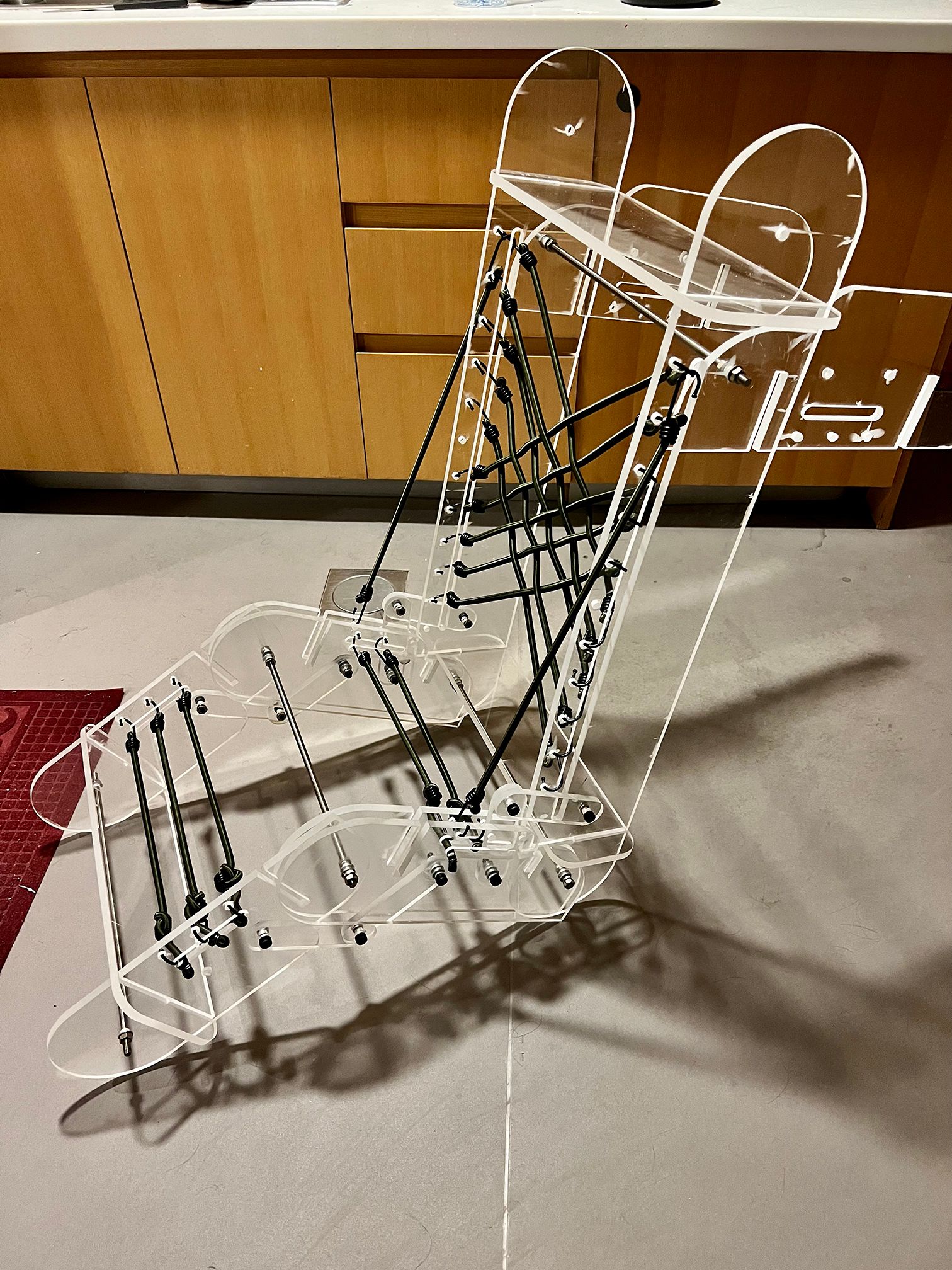 The MMR folded into chair mode.