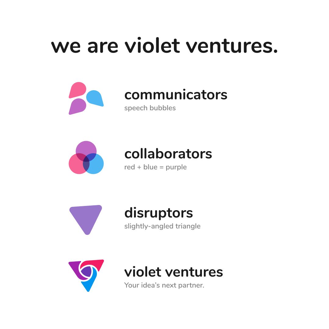Violet Ventures logo statement.